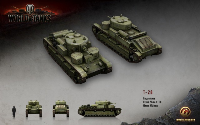 World of Tanks. Desktop wallpaper