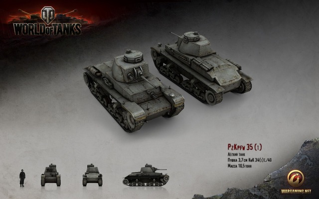 World of Tanks. Desktop wallpaper