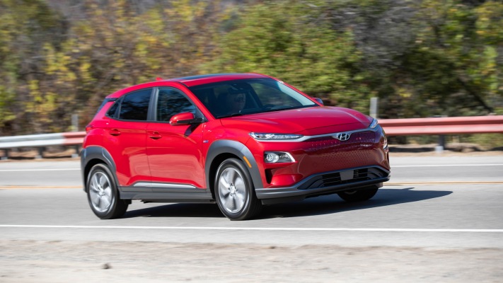 Hyundai Kona Electric 2019. Desktop wallpaper