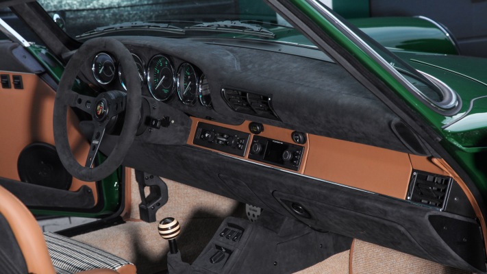 Porsche 964 Carrera DP Motorsport Irish Green 2018. Desktop wallpaper