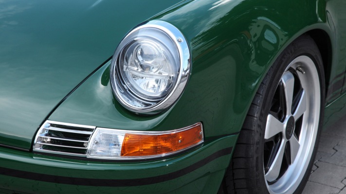 Porsche 964 Carrera DP Motorsport Irish Green 2018. Desktop wallpaper