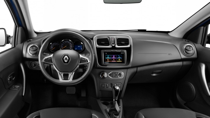 Renault Logan Stepway 2018. Desktop wallpaper