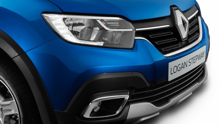 Renault Logan Stepway 2018. Desktop wallpaper