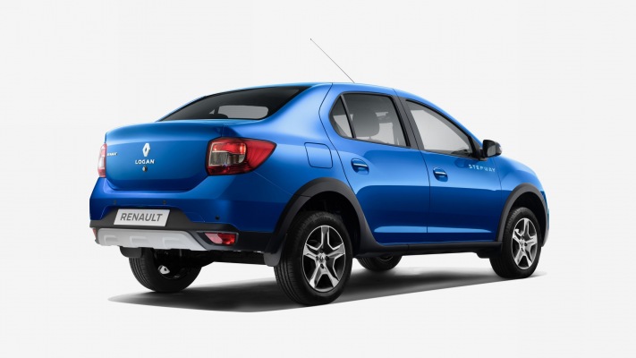 Renault Logan Stepway 2018. Desktop wallpaper