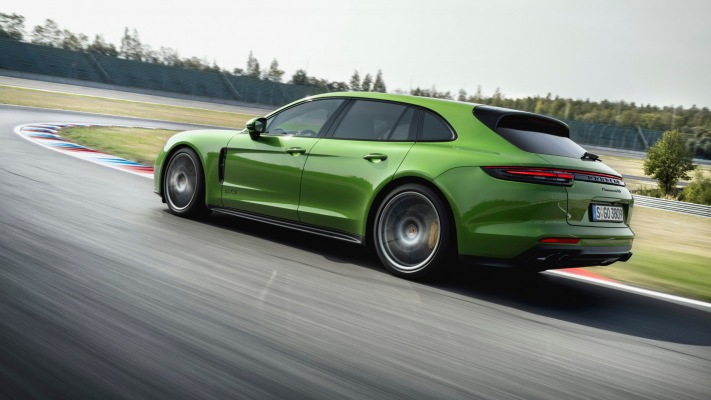 Porsche Panamera GTS 2019. Desktop wallpaper