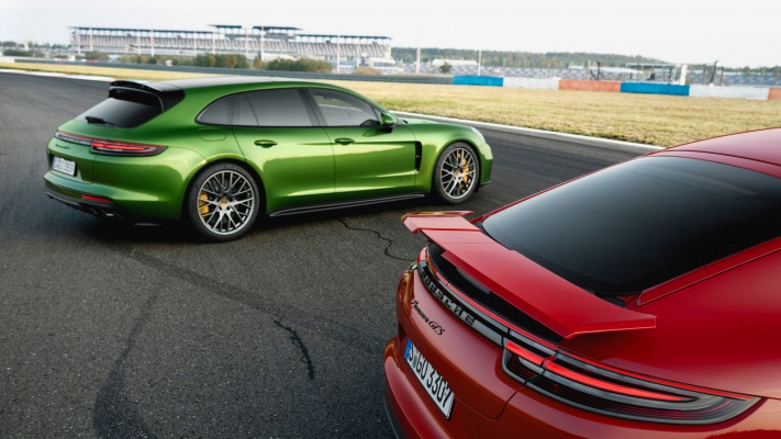 Porsche Panamera GTS 2019. Desktop wallpaper