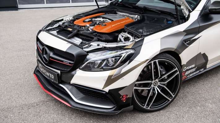 Mercedes-AMG C 63 G-Power 2018. Desktop wallpaper