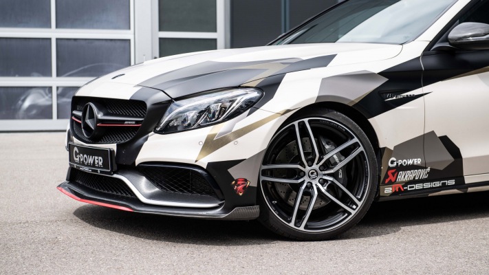 Mercedes-AMG C 63 G-Power 2018. Desktop wallpaper