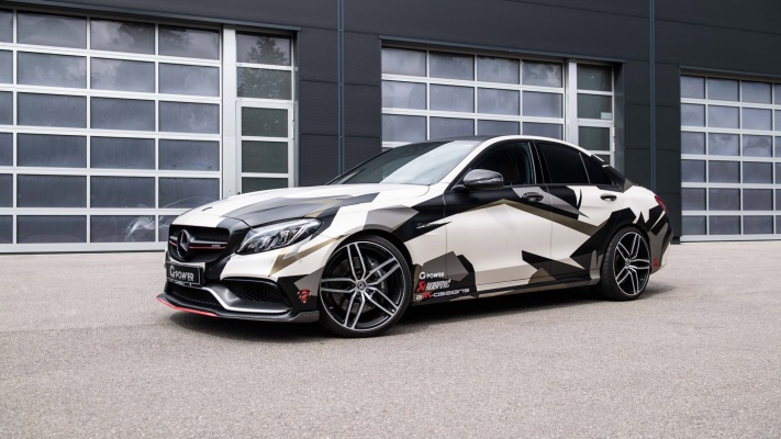 Mercedes-AMG C 63 G-Power 2018. Desktop wallpaper