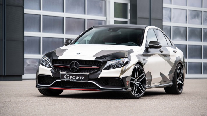 Mercedes-AMG C 63 G-Power 2018. Desktop wallpaper
