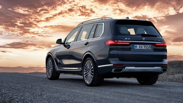 BMW X7 xDrive40i 2019. Desktop wallpaper