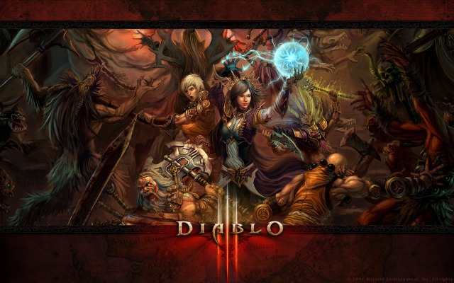 Diablo 3. Desktop wallpaper
