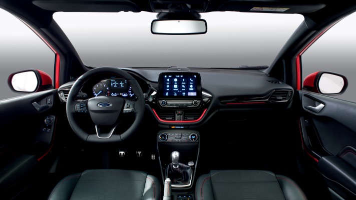 Ford Fiesta ST-Line 2018. Desktop wallpaper
