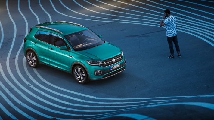 Volkswagen T-Cross R-Line 2019. Desktop wallpaper
