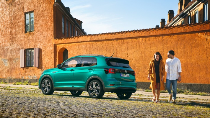 Volkswagen T-Cross R-Line 2019. Desktop wallpaper