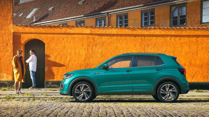 Volkswagen T-Cross R-Line 2019. Desktop wallpaper