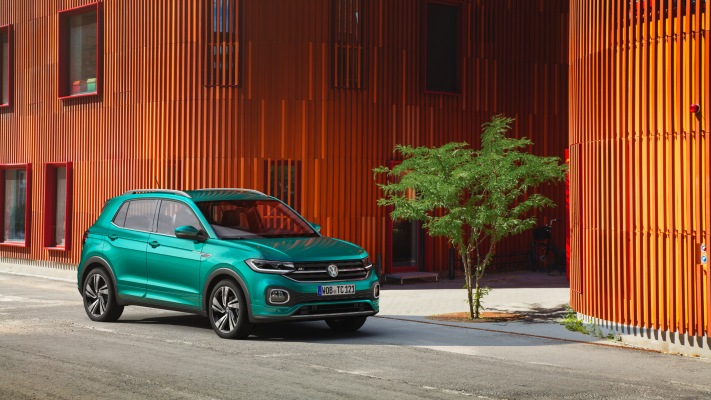 Volkswagen T-Cross R-Line 2019. Desktop wallpaper