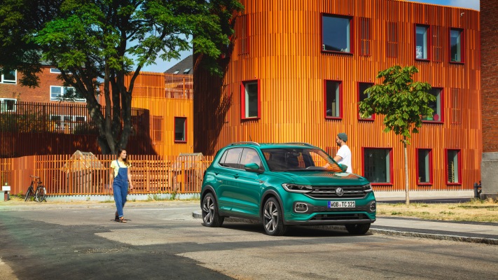 Volkswagen T-Cross R-Line 2019. Desktop wallpaper