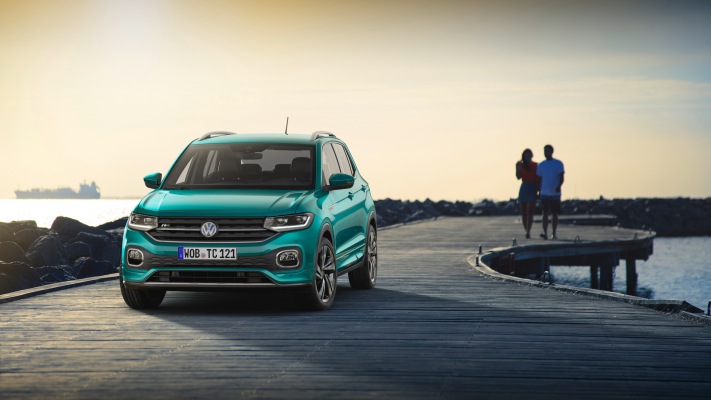 Volkswagen T-Cross R-Line 2019. Desktop wallpaper