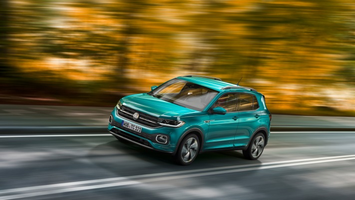 Volkswagen T-Cross R-Line 2019. Desktop wallpaper