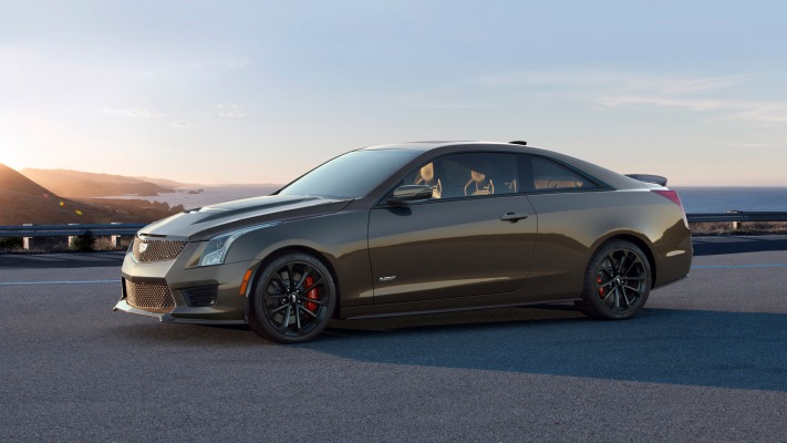 Cadillac ATS-V Pedestal Edition 2019. Desktop wallpaper