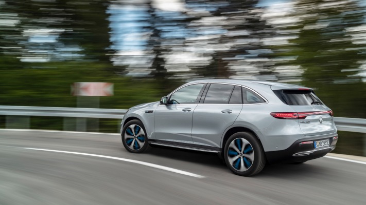 Mercedes-Benz EQC 400 4MATIC 2019. Desktop wallpaper