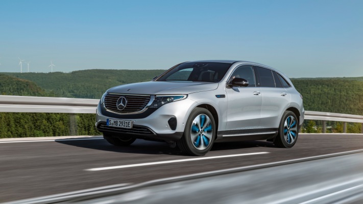 Mercedes-Benz EQC 400 4MATIC 2019. Desktop wallpaper