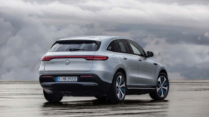 Mercedes-Benz EQC 400 4MATIC 2019. Desktop wallpaper