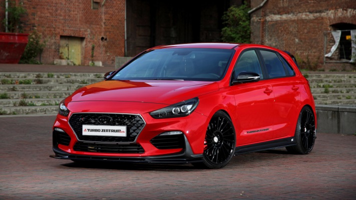Hyundai i30 N TurboZentrum 2018. Desktop wallpaper