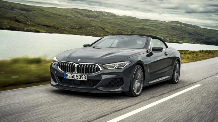 BMW 8 Series Convertible 2019. Desktop wallpaper