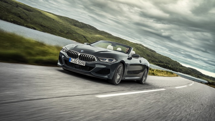 BMW 8 Series Convertible 2019. Desktop wallpaper
