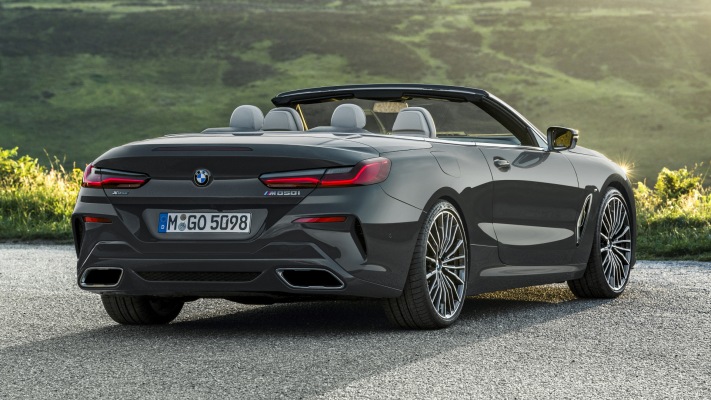 BMW 8 Series Convertible 2019. Desktop wallpaper