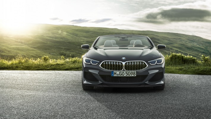 BMW 8 Series Convertible 2019. Desktop wallpaper