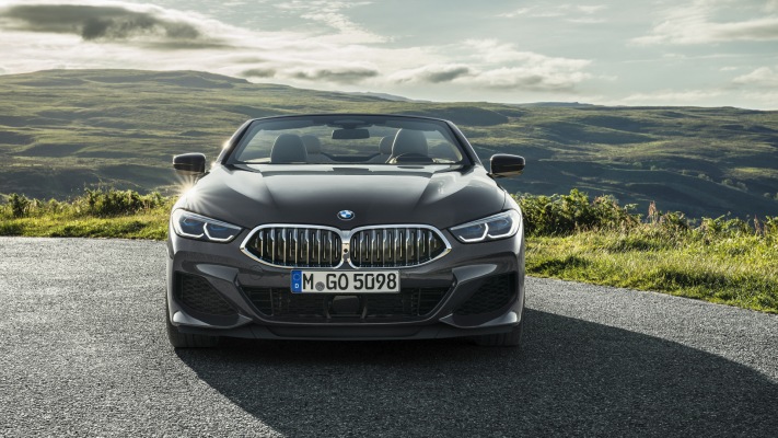 BMW 8 Series Convertible 2019. Desktop wallpaper
