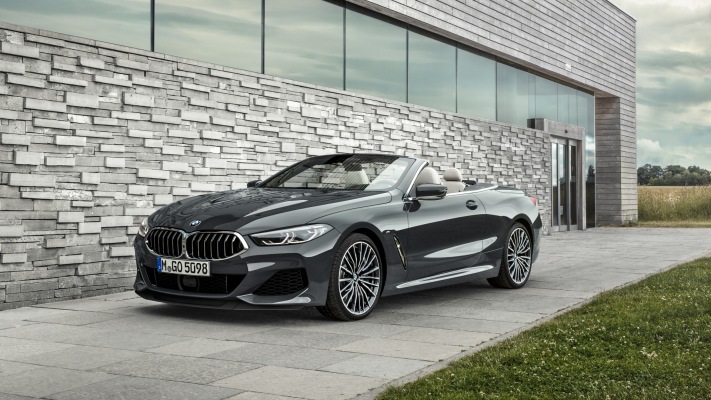 BMW 8 Series Convertible 2019. Desktop wallpaper