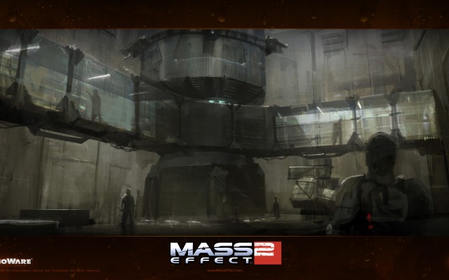 Mass Effect 2. Desktop wallpaper
