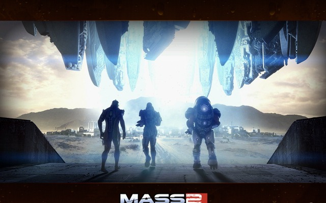 Mass Effect 2. Desktop wallpaper