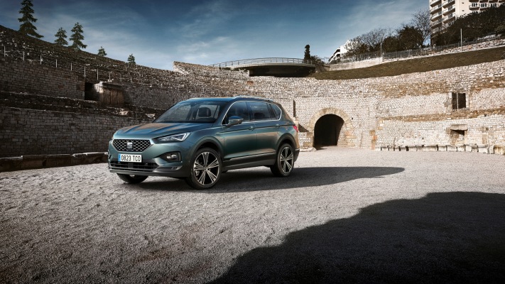 SEAT Tarraco 2018. Desktop wallpaper