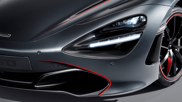 McLaren 720S MSO Stealth 2018. Desktop wallpaper