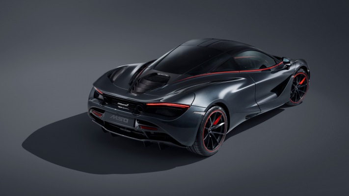 McLaren 720S MSO Stealth 2018. Desktop wallpaper