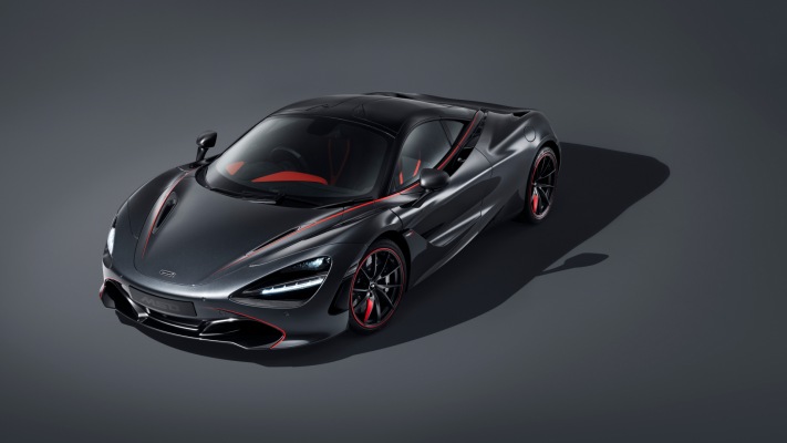 McLaren 720S MSO Stealth 2018. Desktop wallpaper