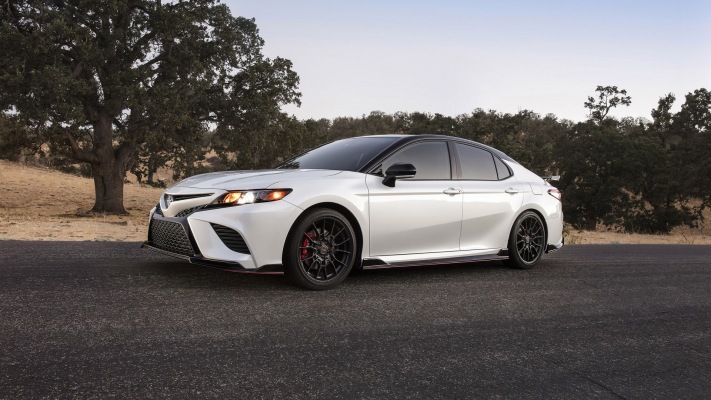 Toyota Camry TRD 2020. Desktop wallpaper