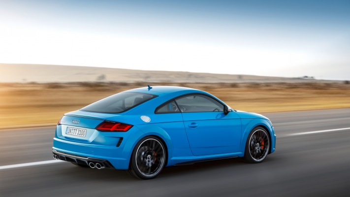 Audi TT S Coupe 2019. Desktop wallpaper