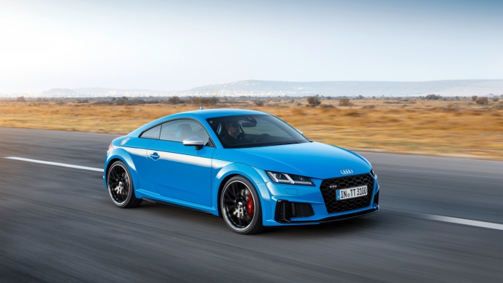 Audi TT S Coupe 2019. Desktop wallpaper