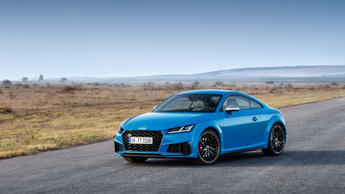Audi TT S Coupe 2019. Desktop wallpaper