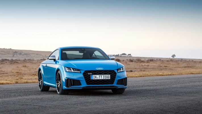 Audi TT S Coupe 2019. Desktop wallpaper