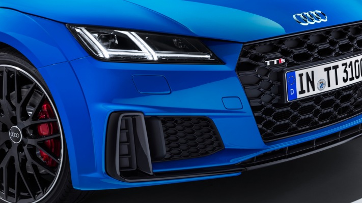 Audi TT S Coupe 2019. Desktop wallpaper