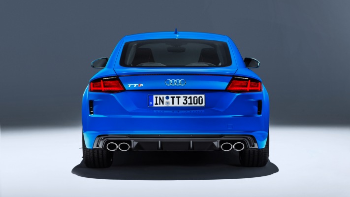 Audi TT S Coupe 2019. Desktop wallpaper