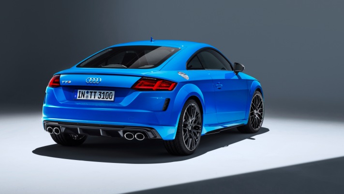 Audi TT S Coupe 2019. Desktop wallpaper