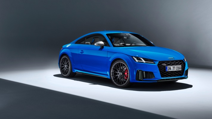 Audi TT S Coupe 2019. Desktop wallpaper